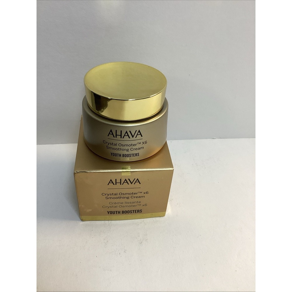 Ahava Crystal Osmoter x6 Smoothing Cream Youth Boosters 50mL New Sealed